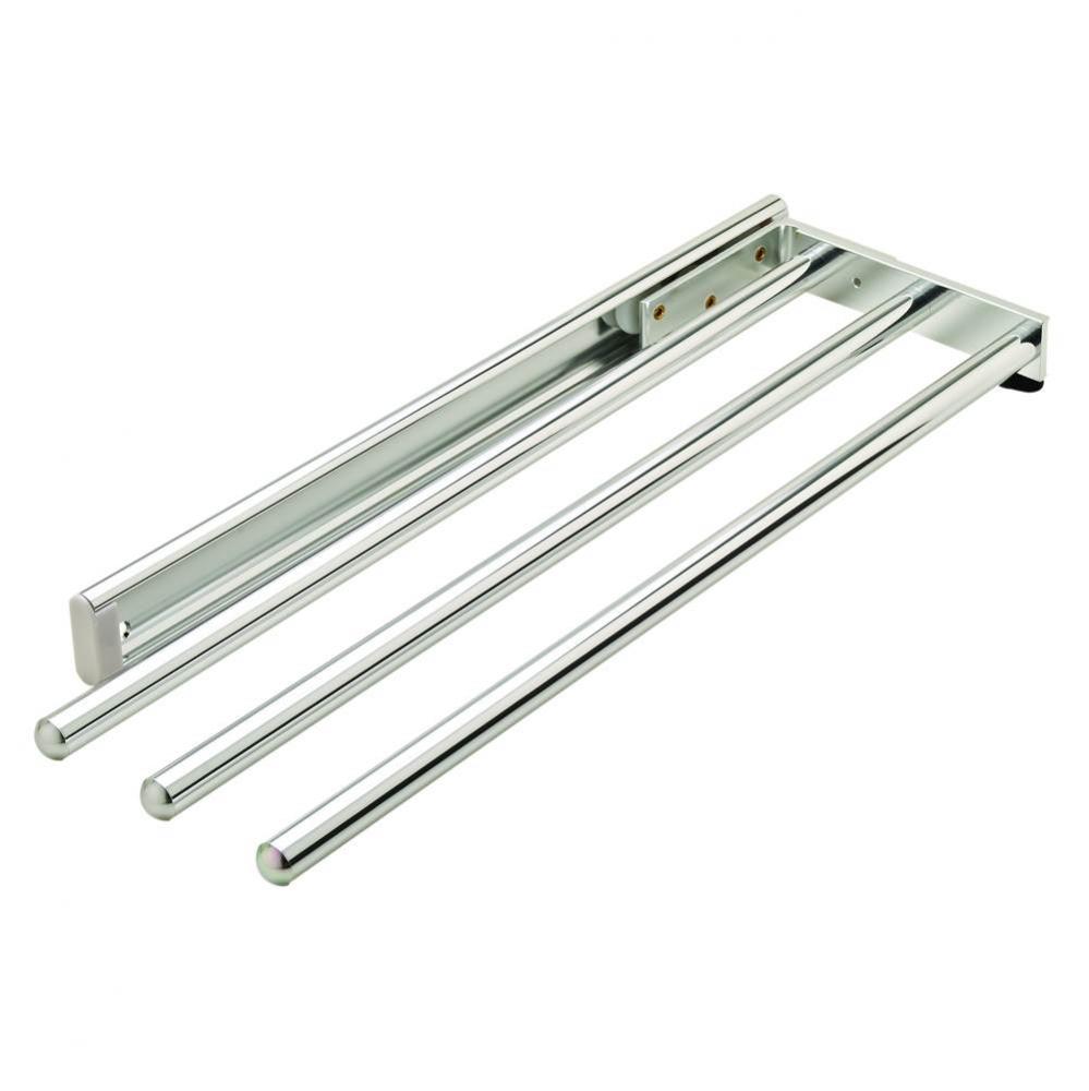 Towel Holder 3 Rail Al.Ch.Pol.