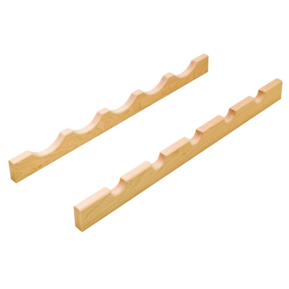 Bottle Rack Profile Maple 24''X2''X.75