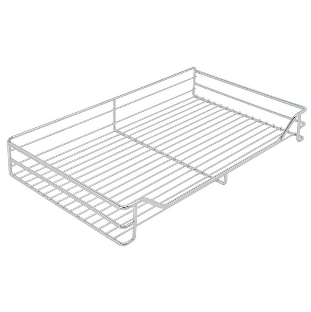 Basket St Chrome 18 1/2''X13 3/8''X3 3/8