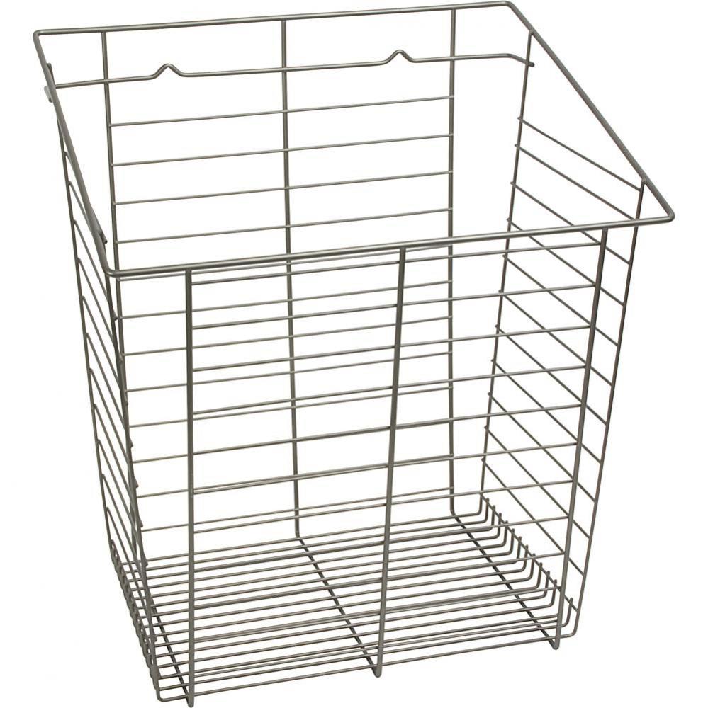 Lndry Bskt St Sl/Gr 13 7/16X17X19 1/2