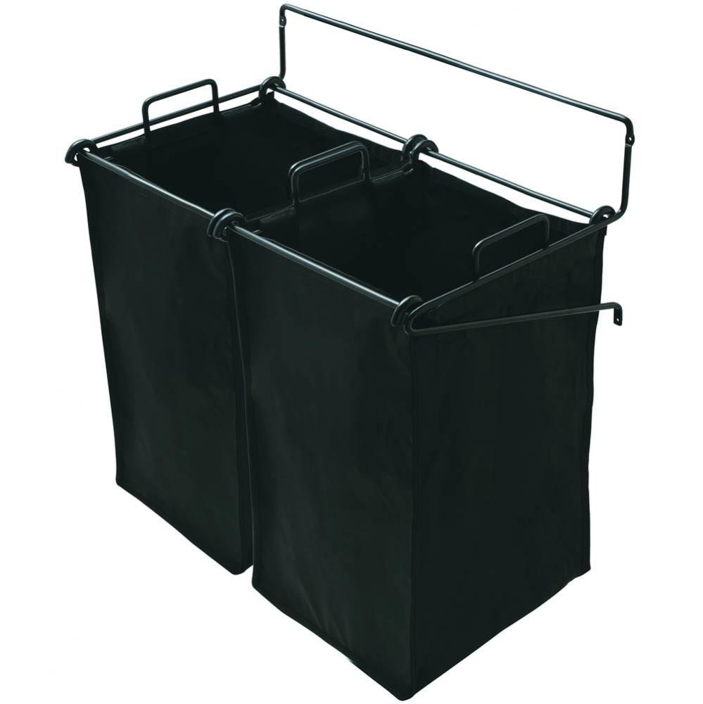 Tilt-Out Hamper St Bl 22 1/4''W 2Nyags Bl