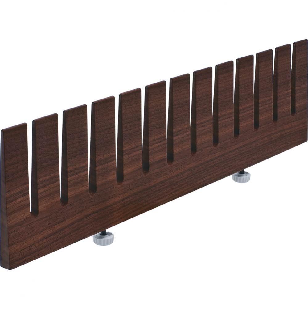 Fineline Plate Rack  Walnut 478X120X12Mm