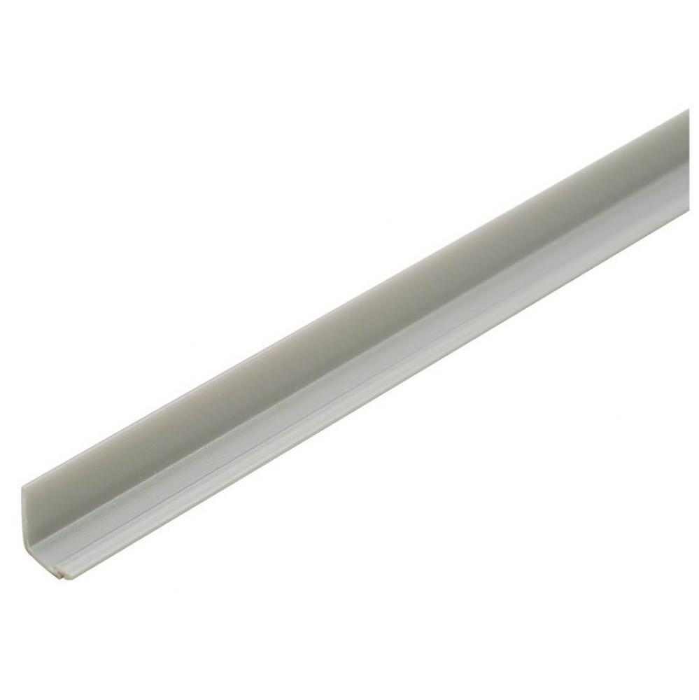 Cover For Aluminum Profile, plastic, gray, 2.5 meters