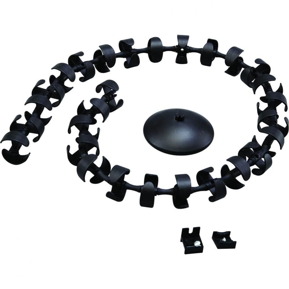 Vert Wire Guide Pl Black 1000Mm