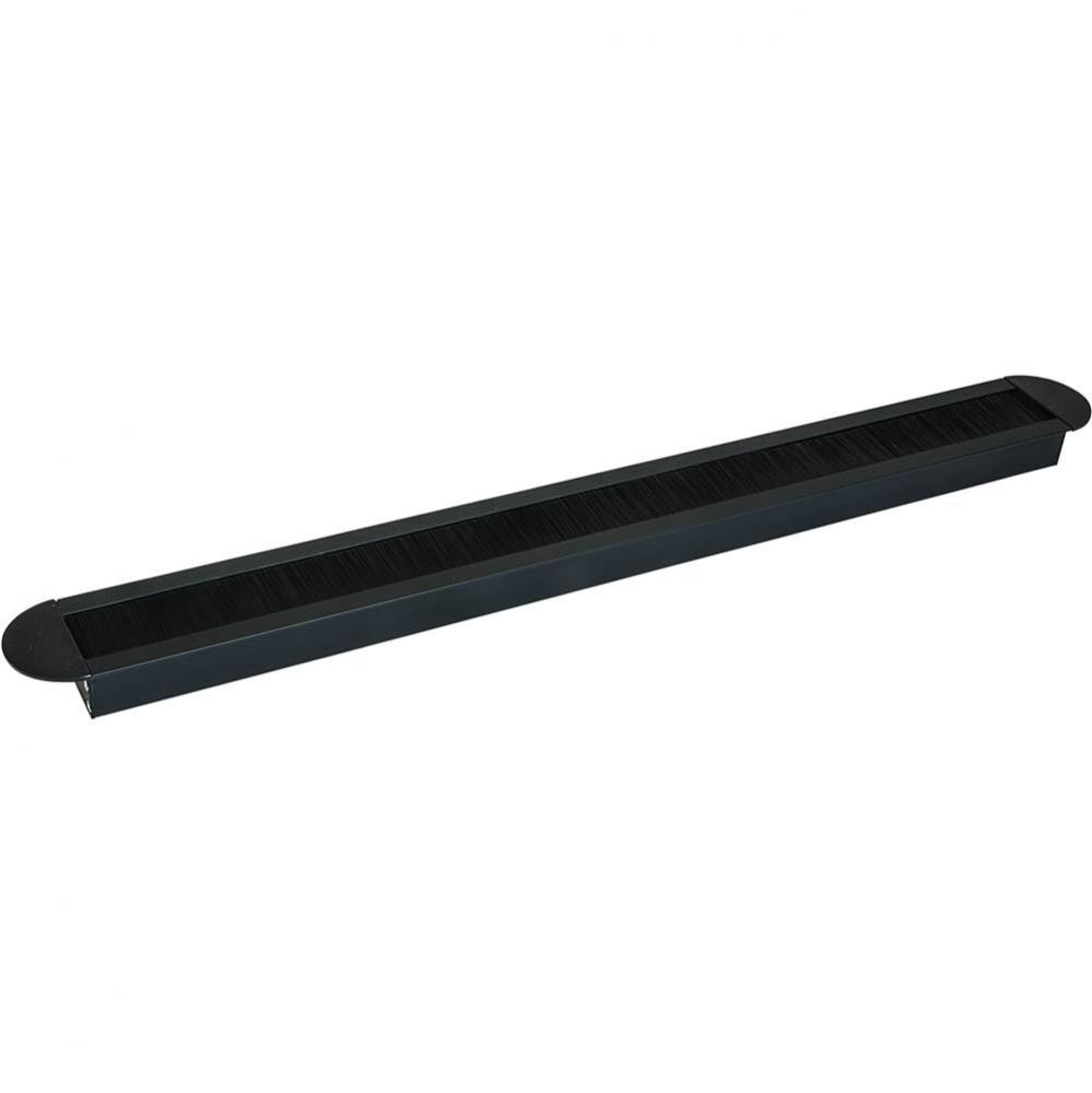 Cable Slot 450X45Mm W/Brush Al Bl