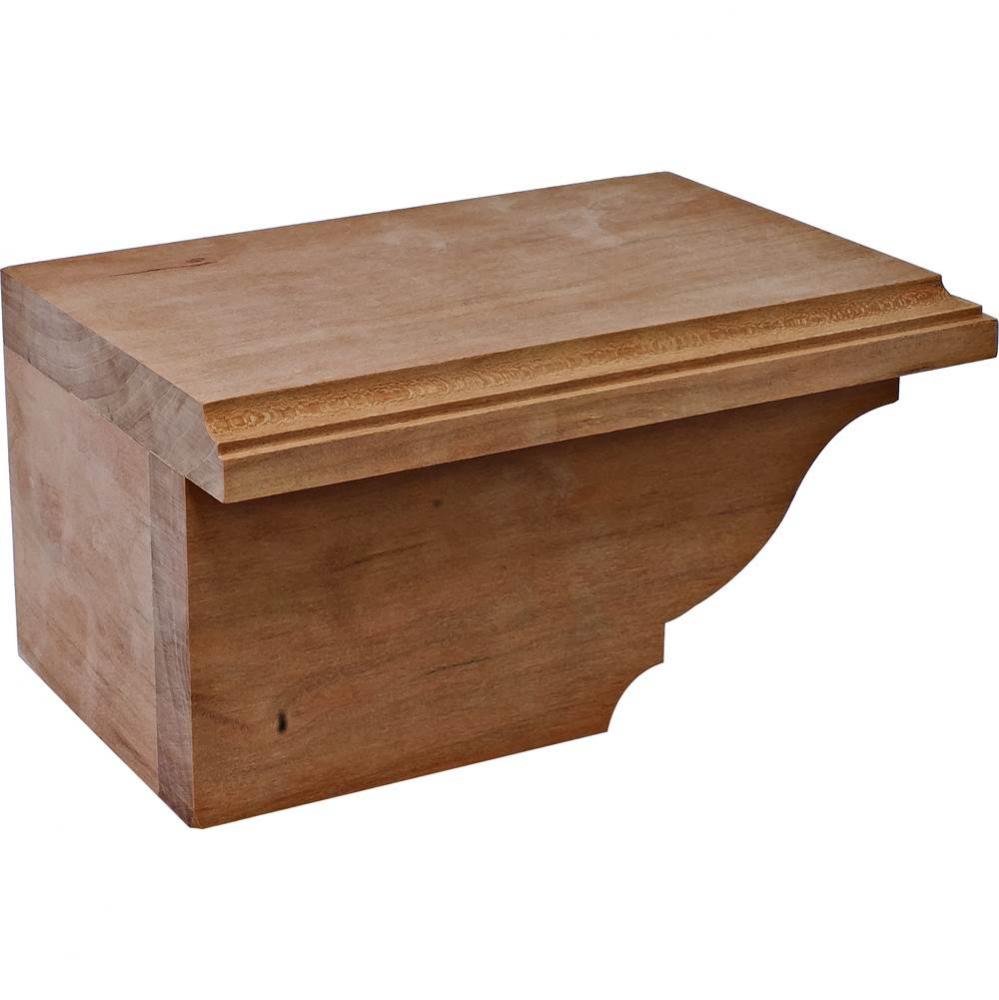 Cabinet Foot L Trad Chy 7 3/4X4 7/8X3