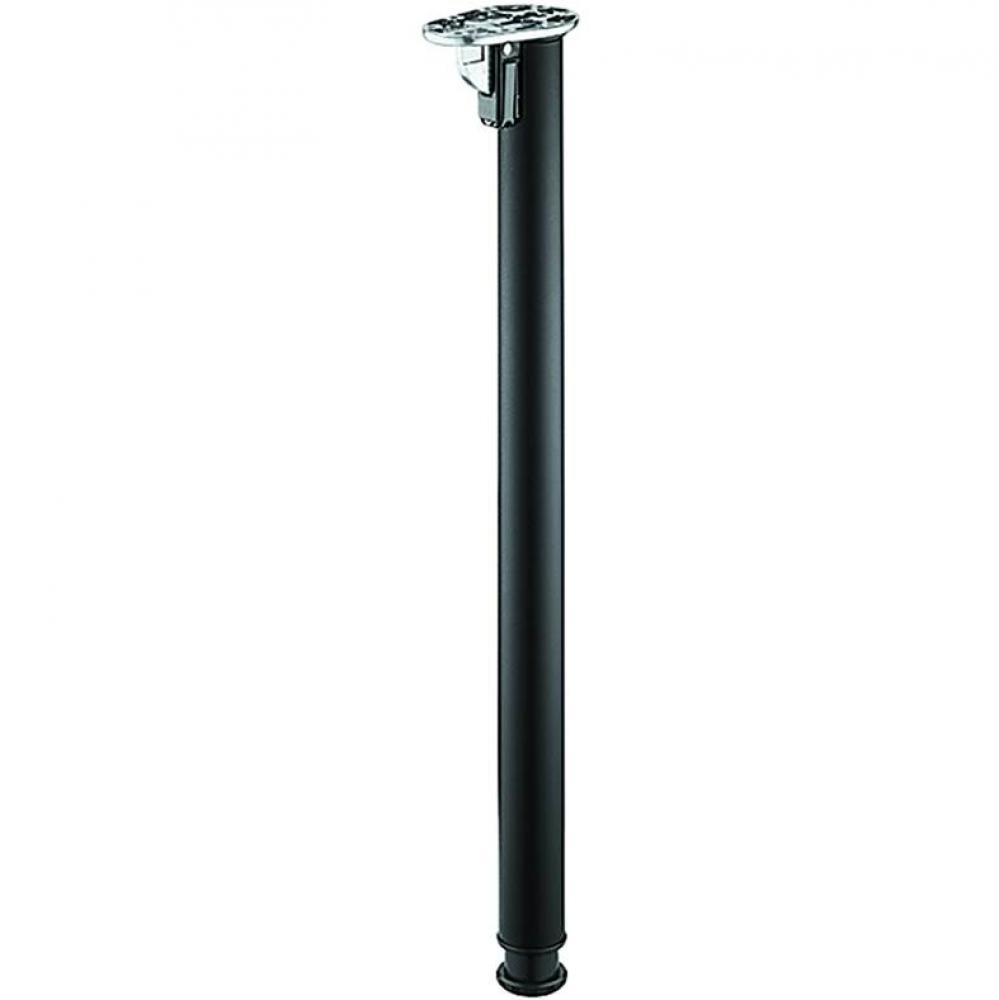 Folding Table Leg Round St Black 705Mm