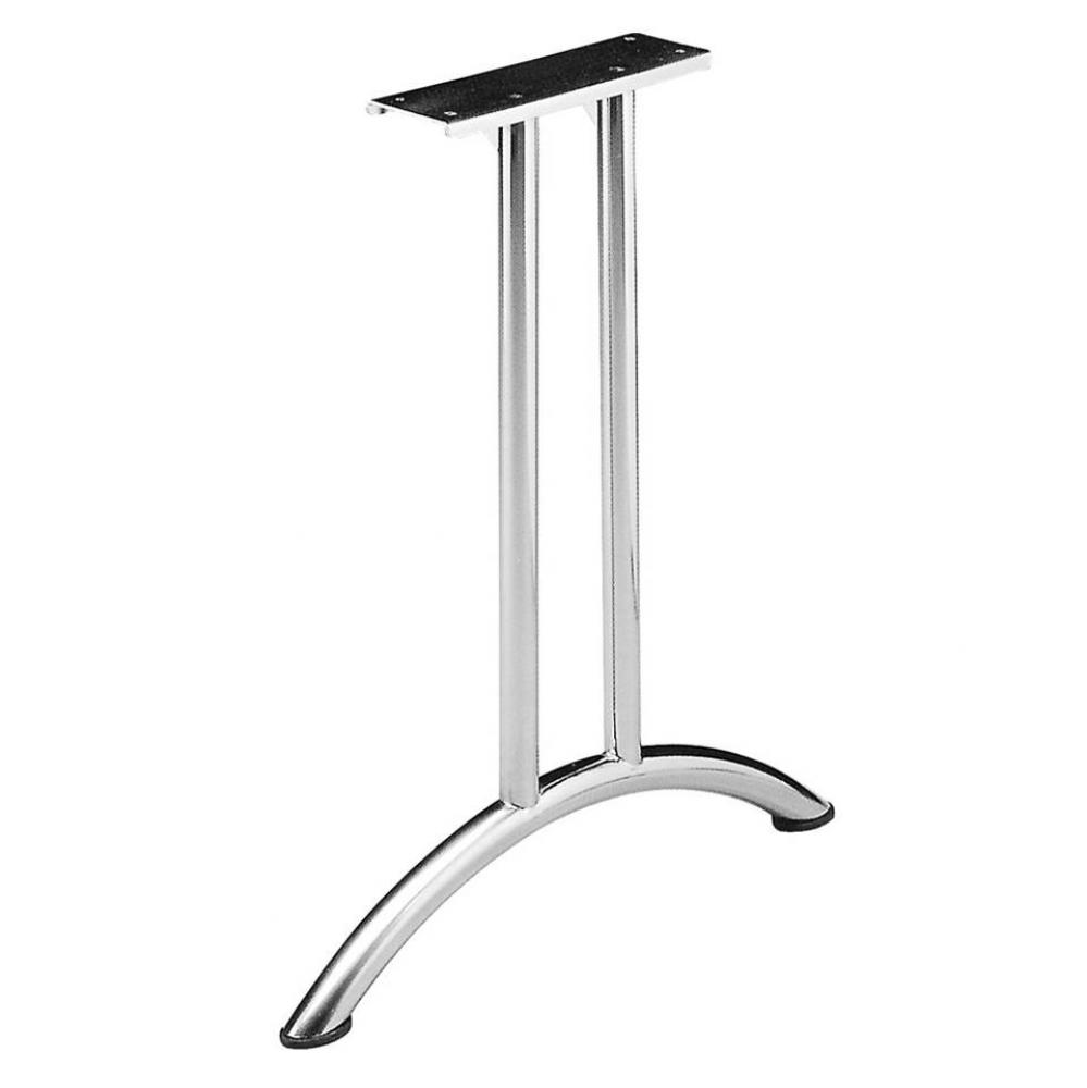 Table Side Base St Chr Pol 700Mm
