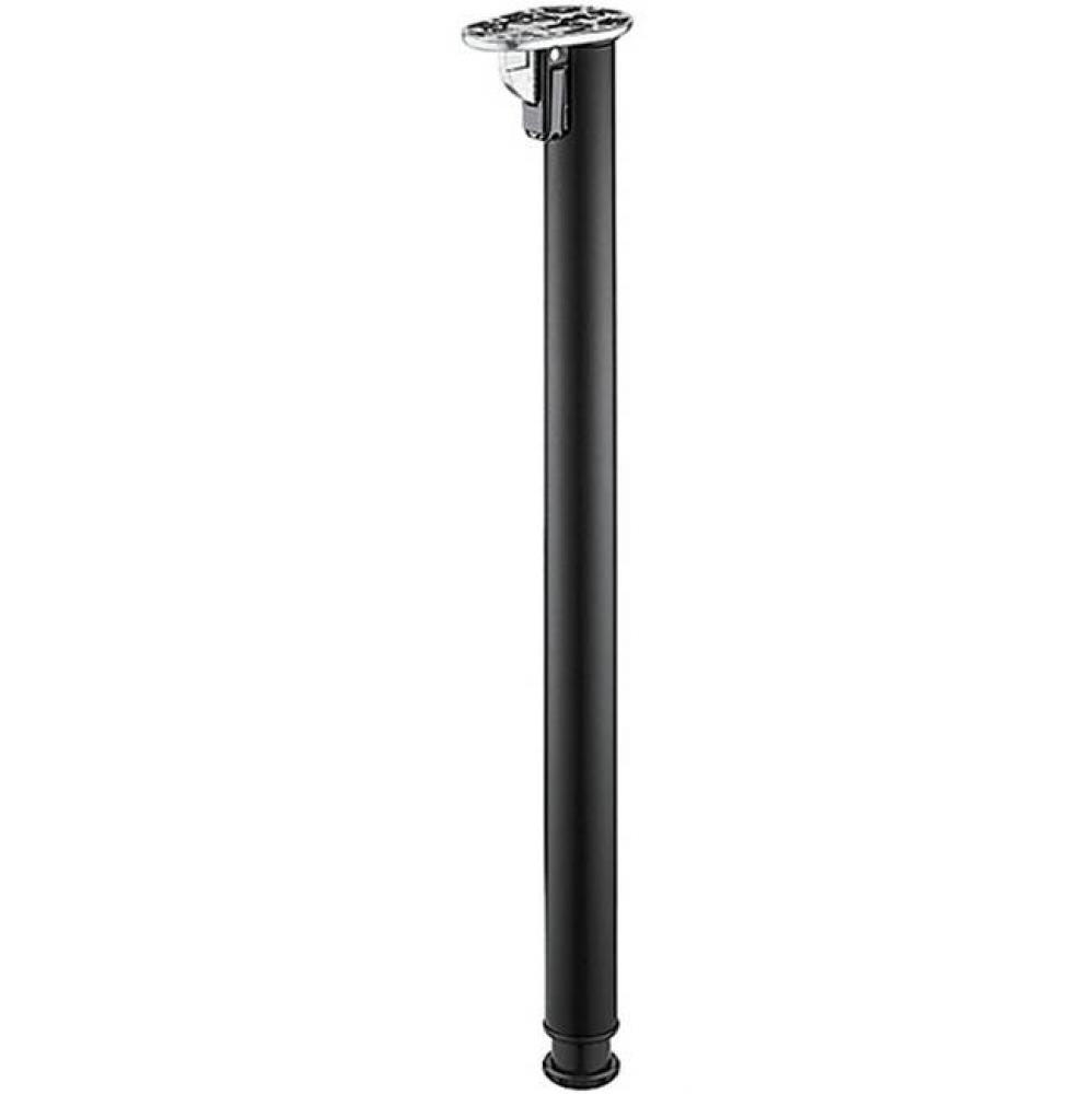 Folding Table Leg Round St Black 705Mm