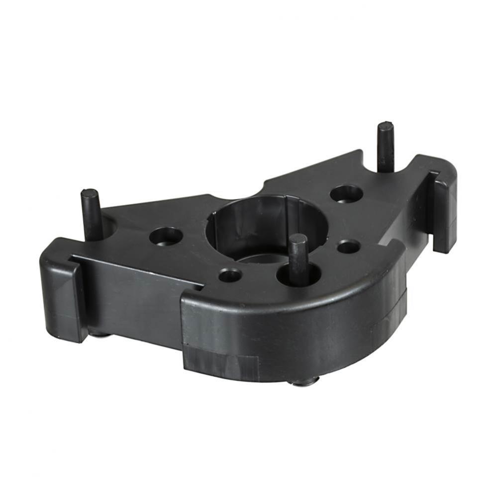 Axilo Mtg Plate Corner Quick Mnt Pl Bl