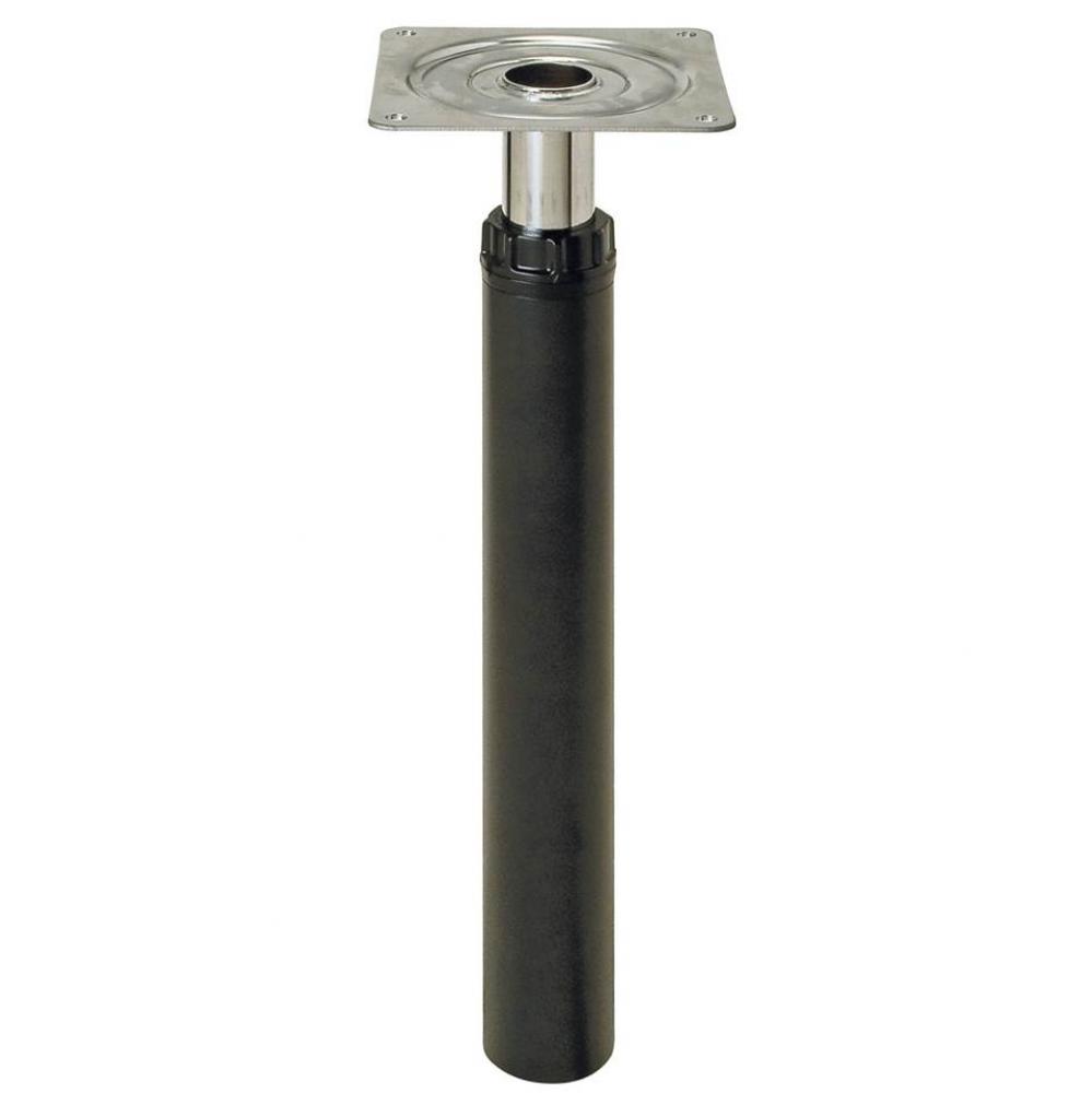 Koyo Pedestal Leg W/Lock St Blk Tex 60Mm