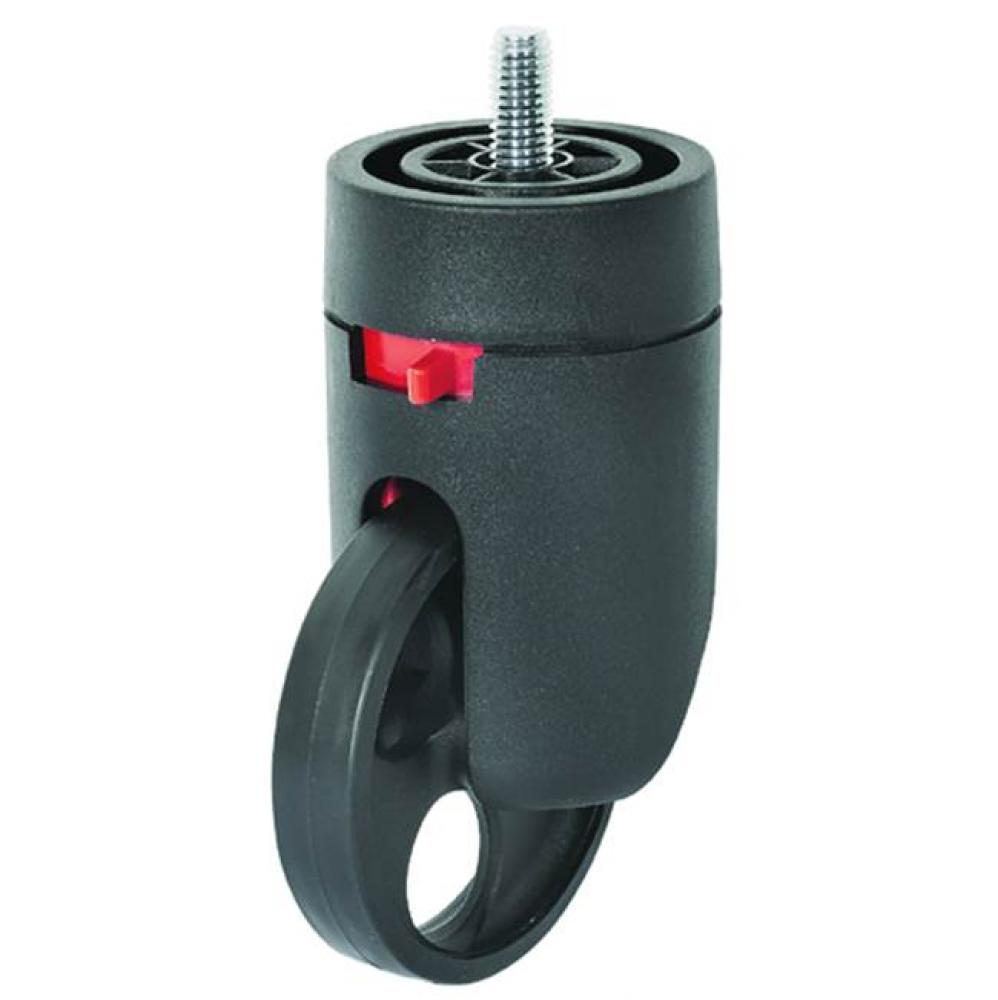 Caster Swv/Lock Prcd Whl Pl Bl/Bl 80Mm