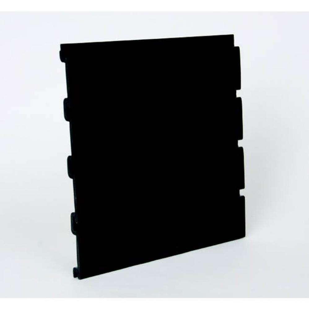 Handiwall Panel Pvc Black 12'' X 8'' 4Pk
