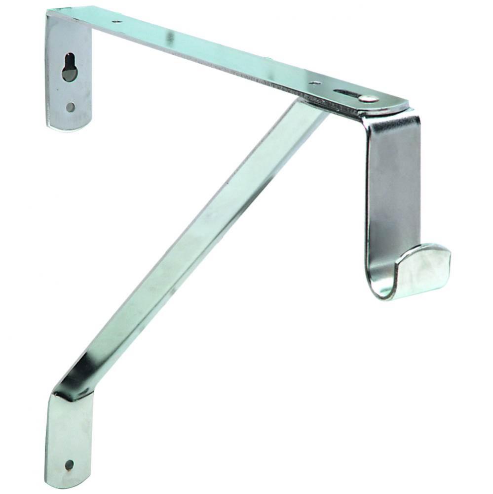 Closet Bracket F/15Mm Oval St. Chr.