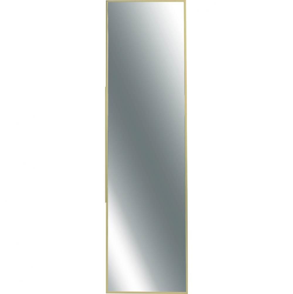 Elite Fixed Mirror Matt Gold 35'' X13