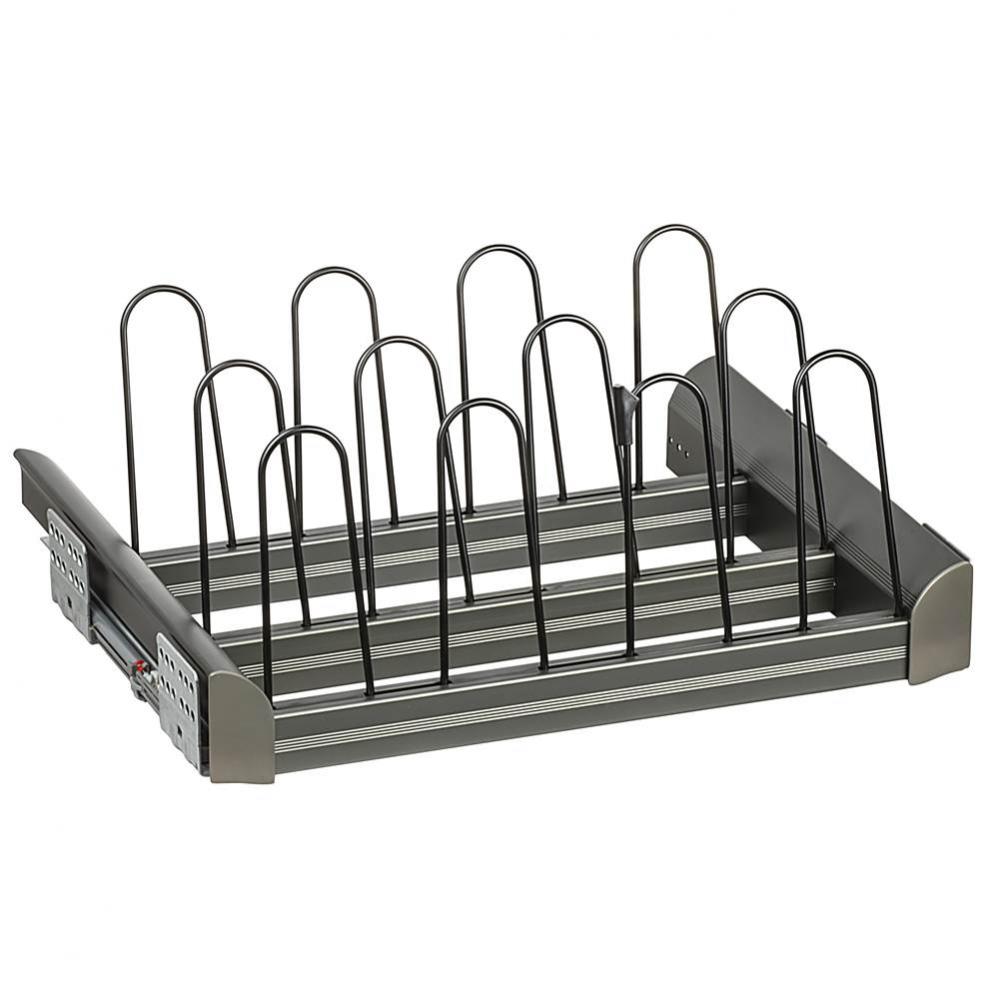 Engage Pull-Out Shoe Organizer 18'' Sl/Gr