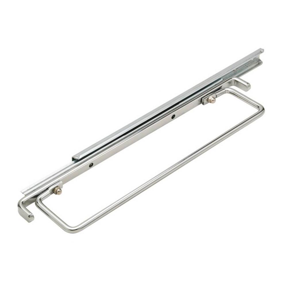 Valet Bar, steel, chrome plated, 11'' length