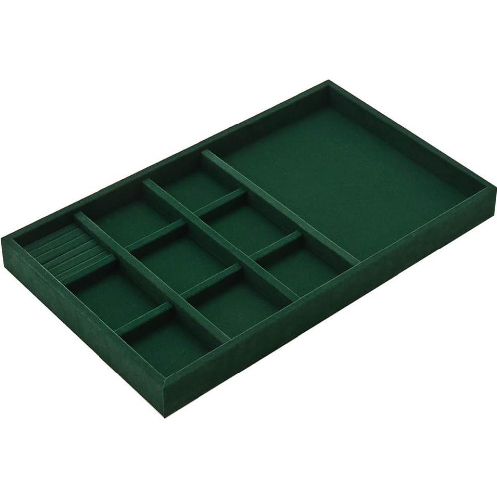 Jewelry Tray Teal Green 22 15/16X14X2