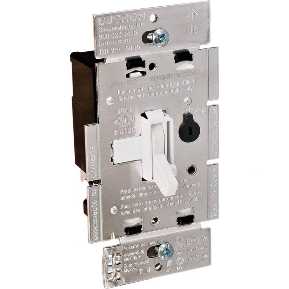 Dimmer Switch Ariadni Cl Pl Wh 150W