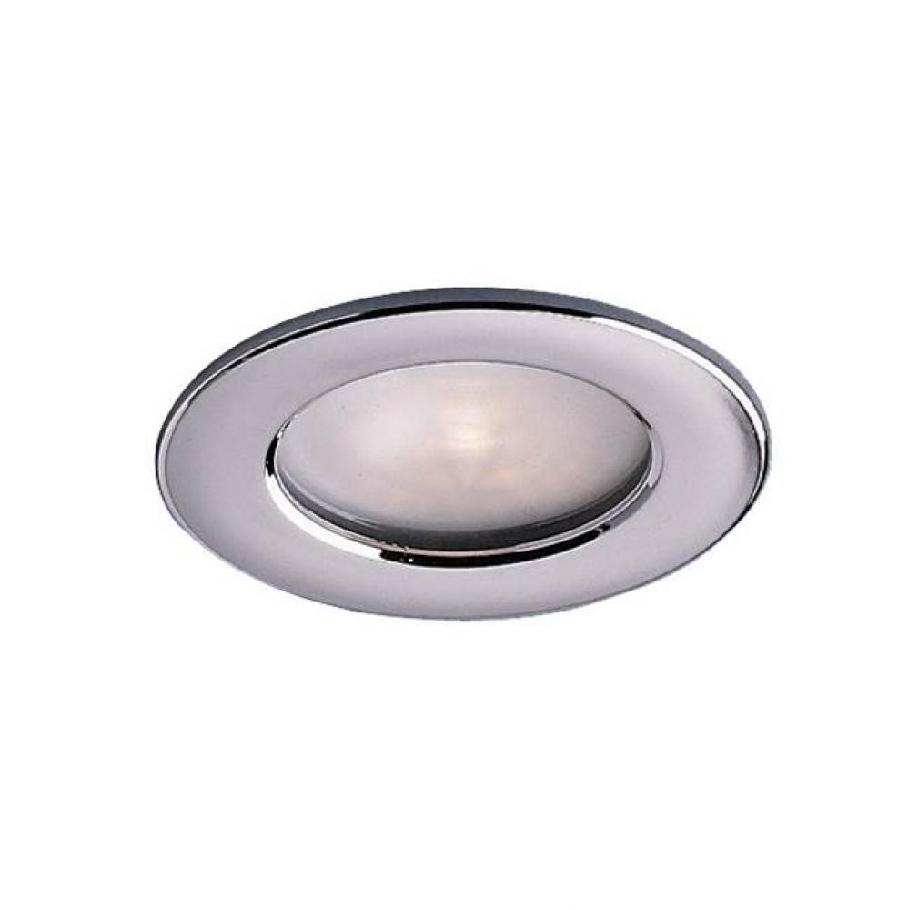 Halogen Light Recessed, plastic, chrome-plated, 12V, 10watt