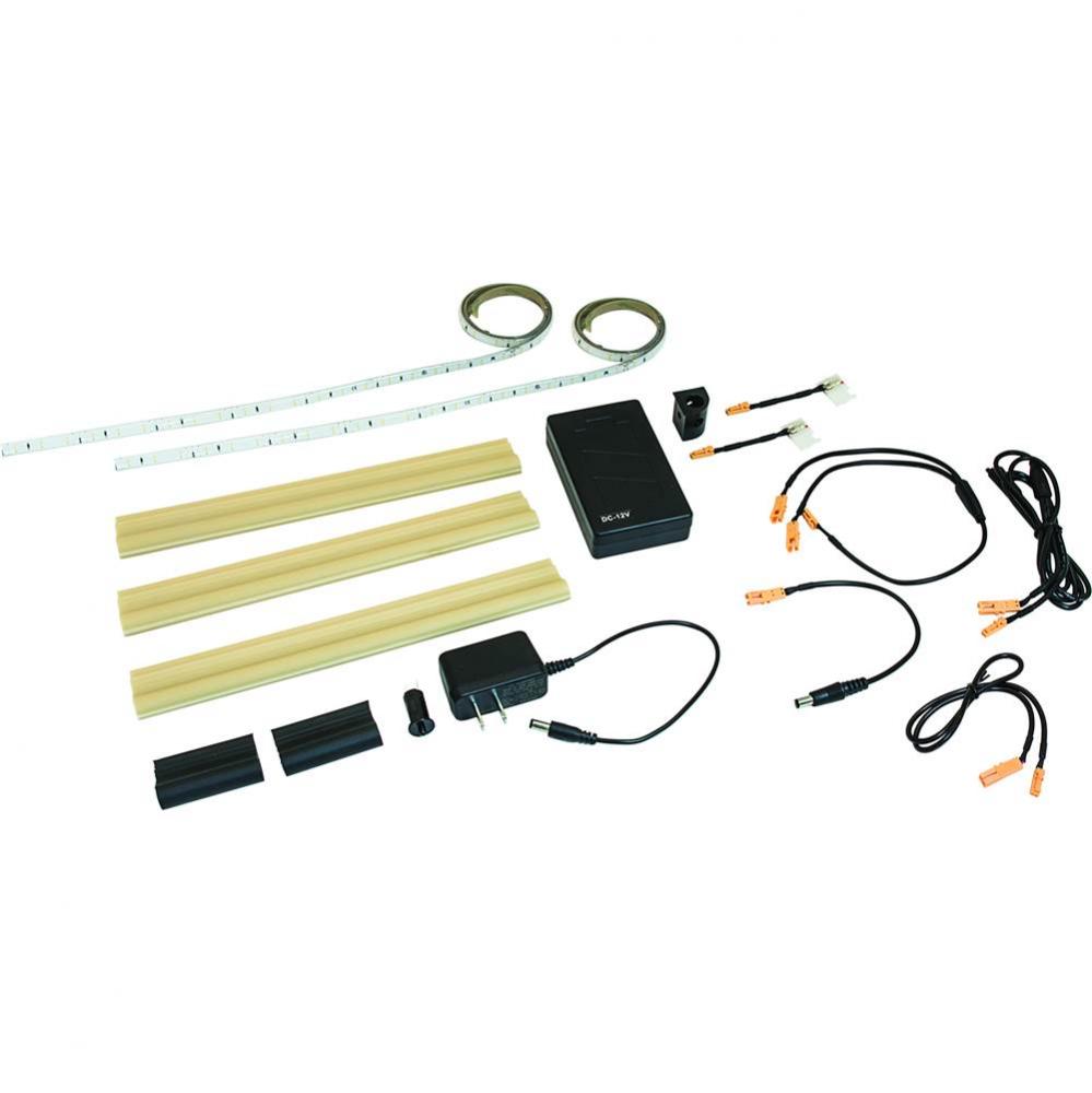 Led2030 1 Door Batt Kit 12V/7.8W Ww 32