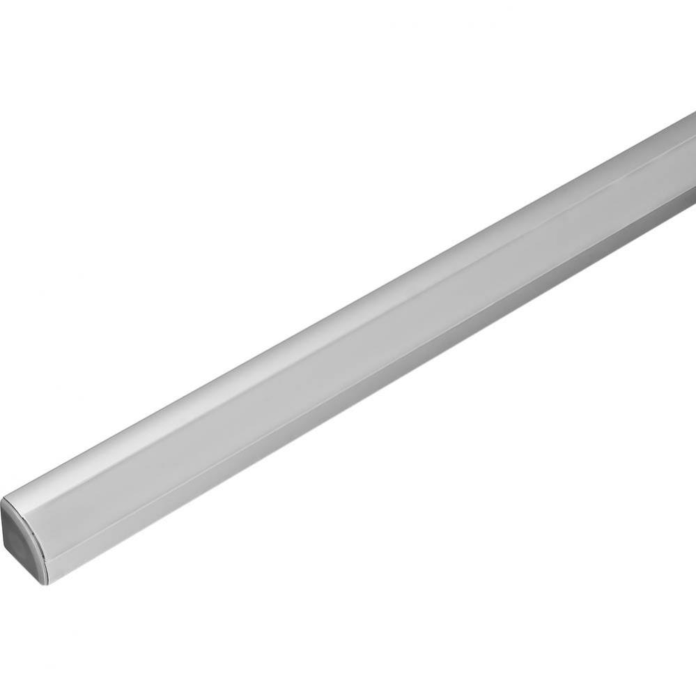 Corner Profile W/Milk Lens Alu 2500Mm