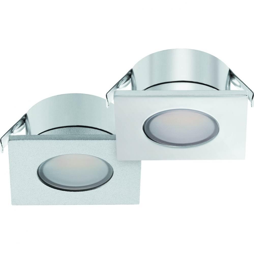 Led2023 12V/1.5W Rec Sq 30K Zn Chp Ip44