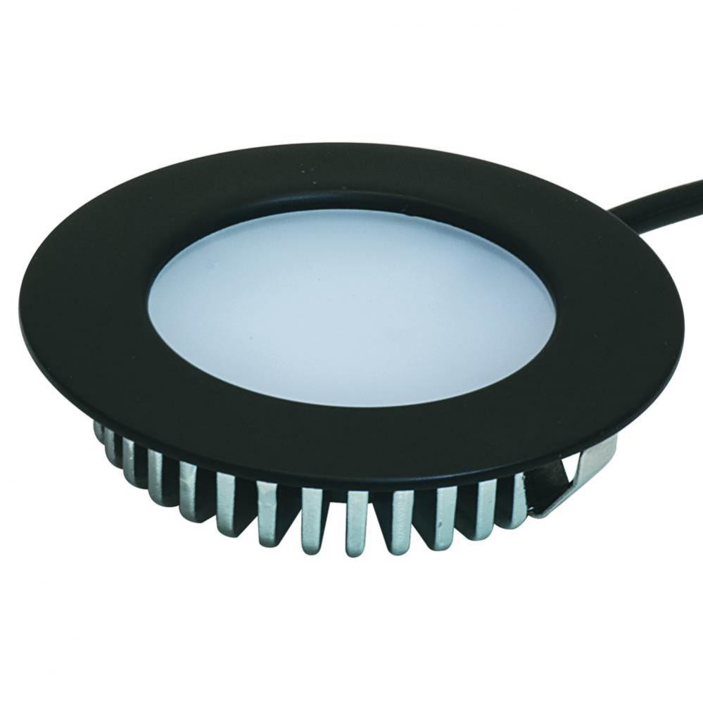 Led2020 12V/3.2W Cw Rec Rnd Zn Bl Ip44