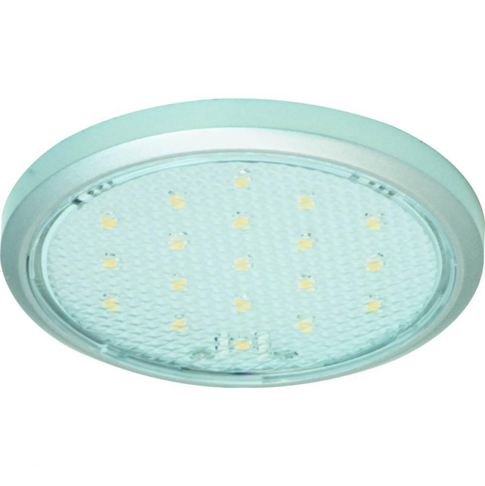 Led2002 12V/1.5W 5000K Surf Rnd Silv Col