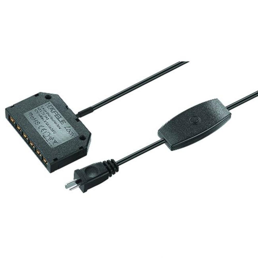 Led 12V Distr Block 6 Port Dimr Sw Pl Bl