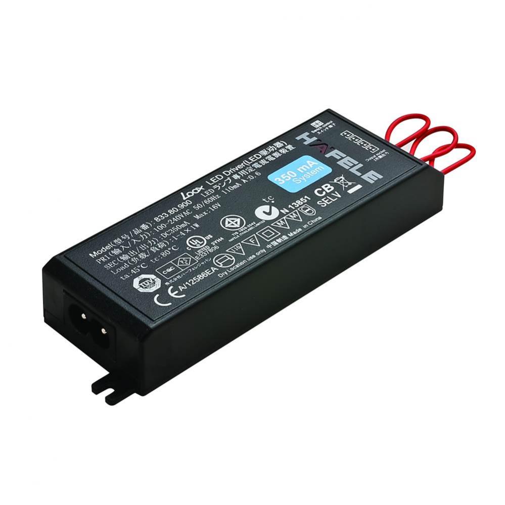 Led 350Ma Driver 1-4W 4 Ports Pl Bl