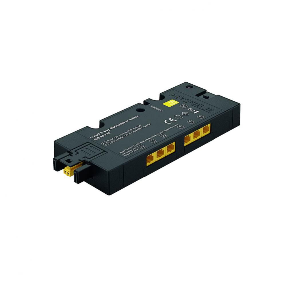 Loox5 6-Way Distr W Switch 12V