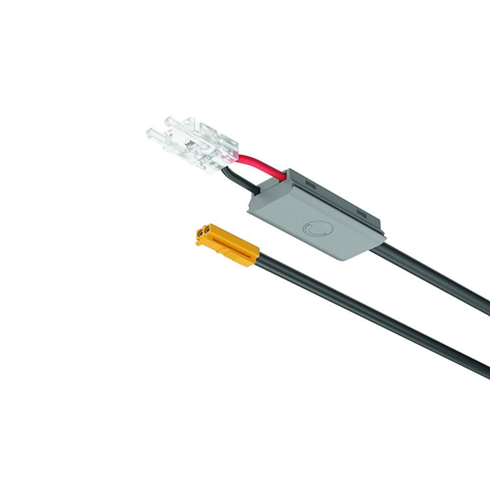 Loox5 Dimmer Touch Clip/12Vpl Silvc./2M