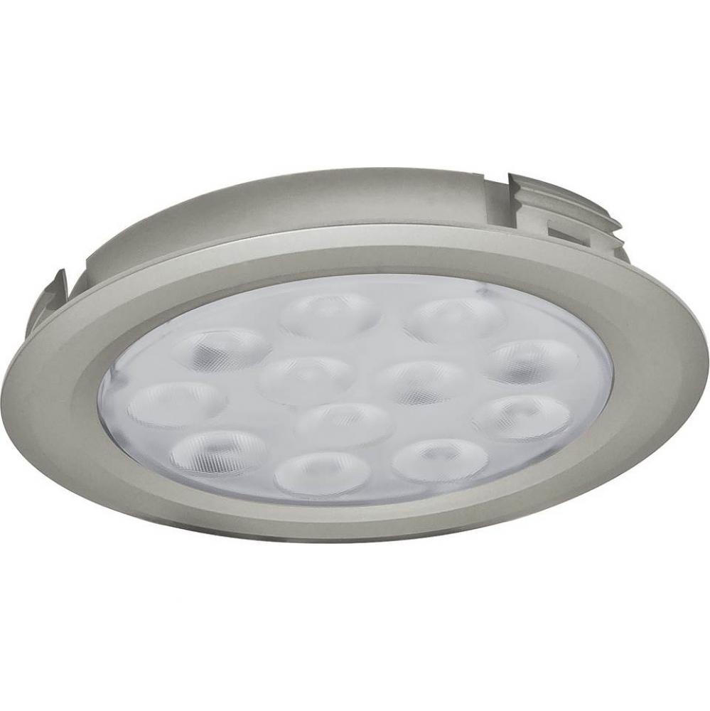 Led1101 12 V 2.8W Rec Puck Multi-Wh Silv