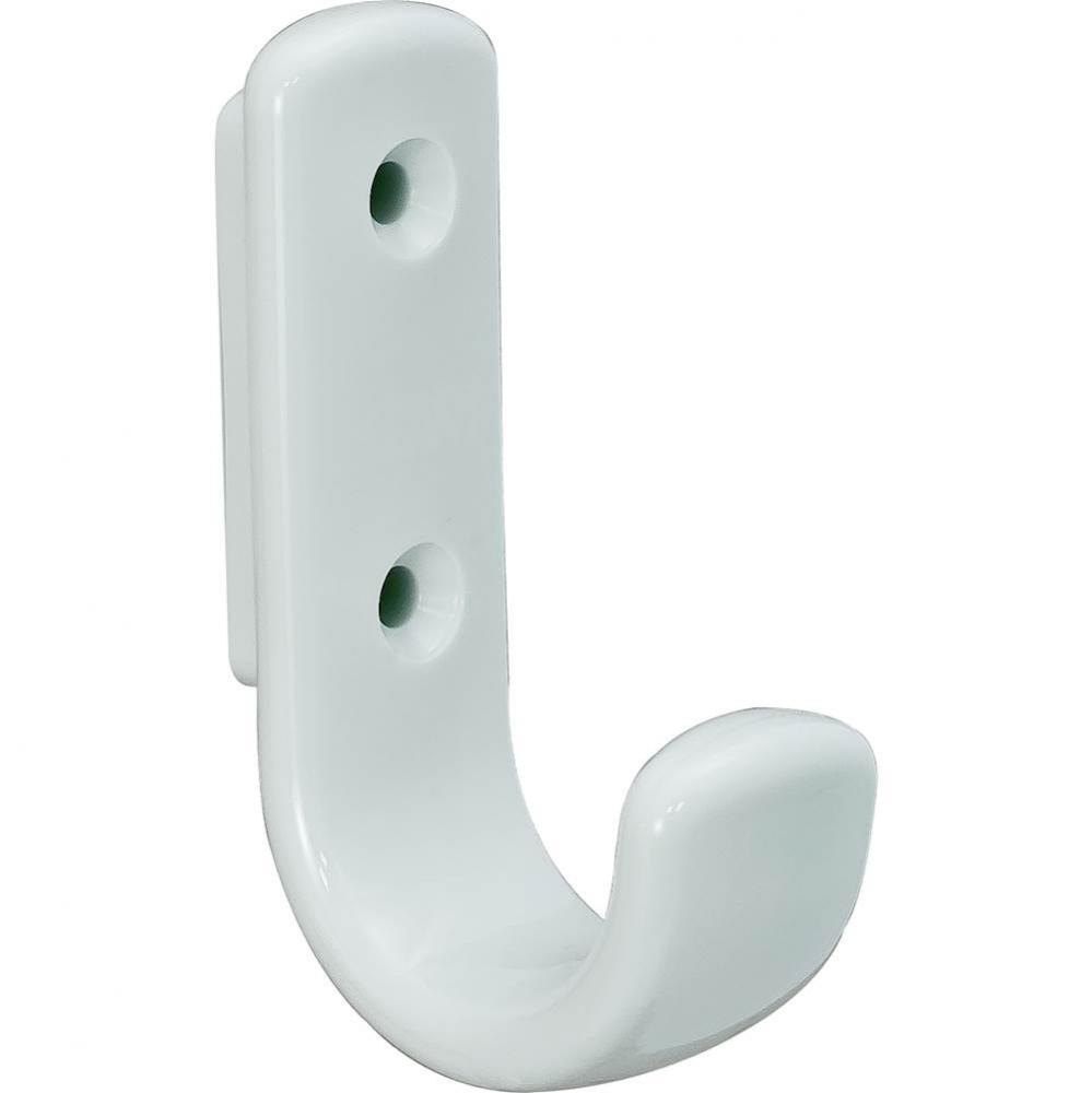 Coat Hook Pa Pure White 75X48Mm