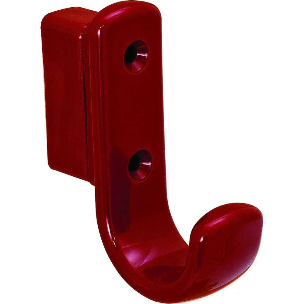 Coat Hook W/Spacer Pa Red 75X63Mm