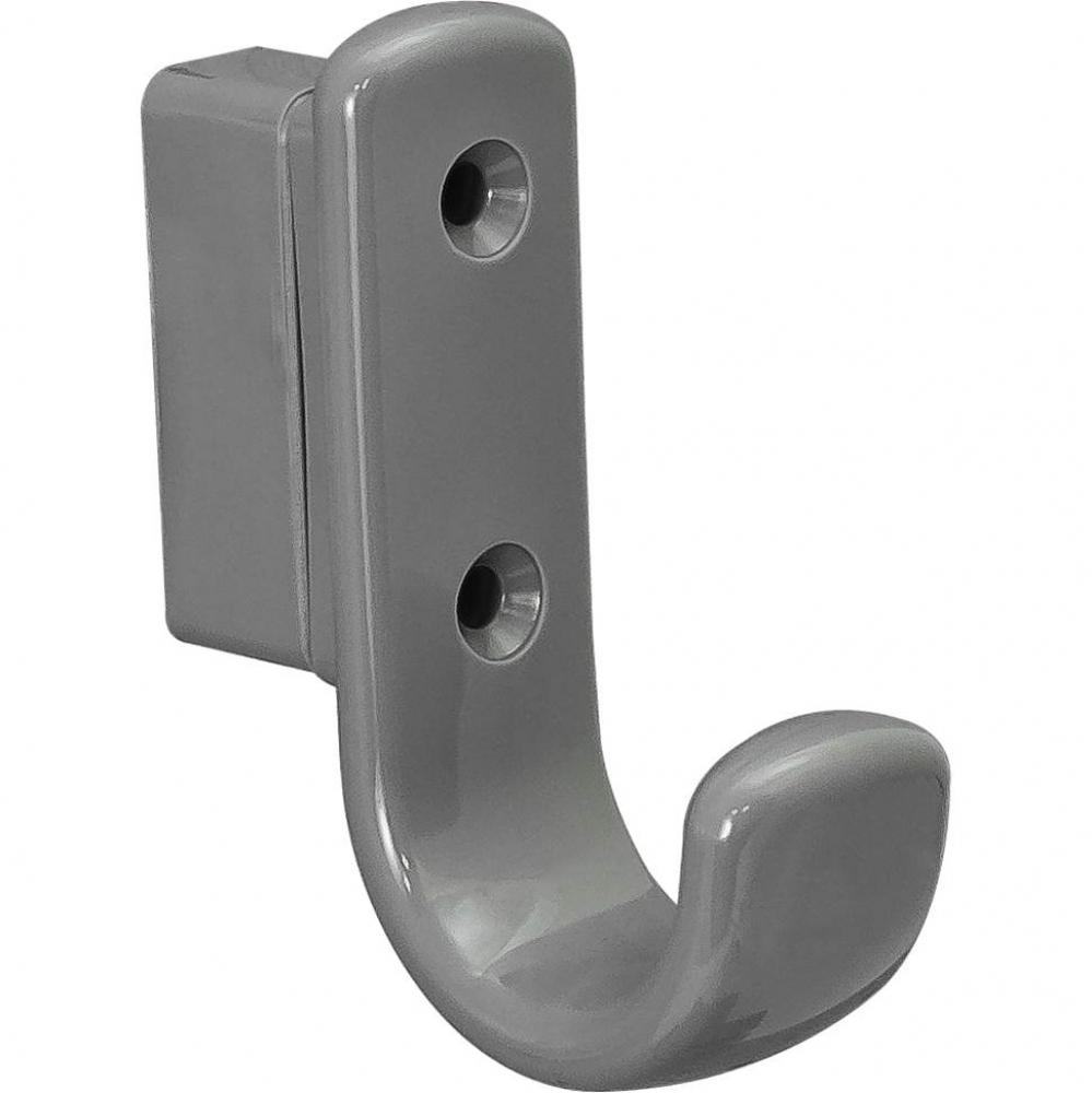 Coat Hook W/Spacer Pa Stone Gray 75X63Mm