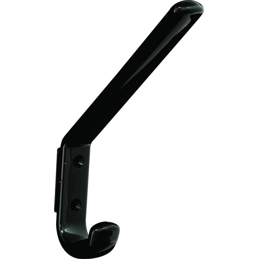 Coat and Hat Hook Pa Black 165X110Mm