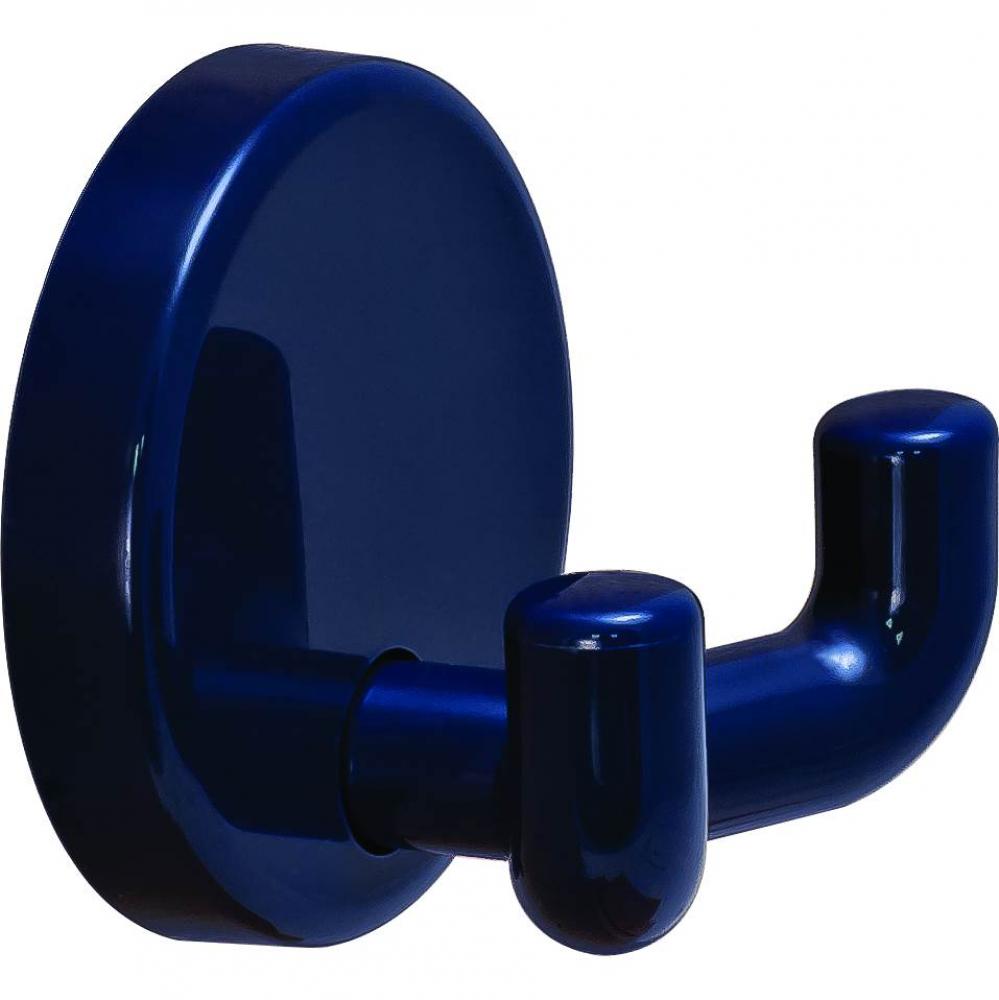 Wall Mtd Dbl Hook Pa Steel Blue 40X31Mm