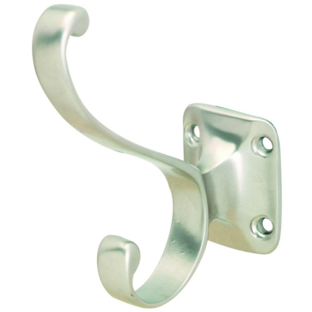 Coat Hook Zn Matt Ni 103Zn41 32X78X91Mm