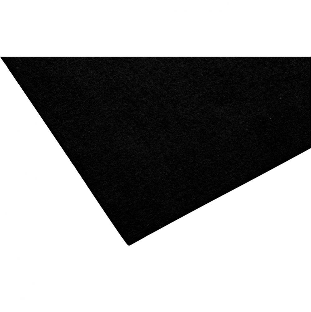 Felt Cloth Non-Tarnish Adh Black