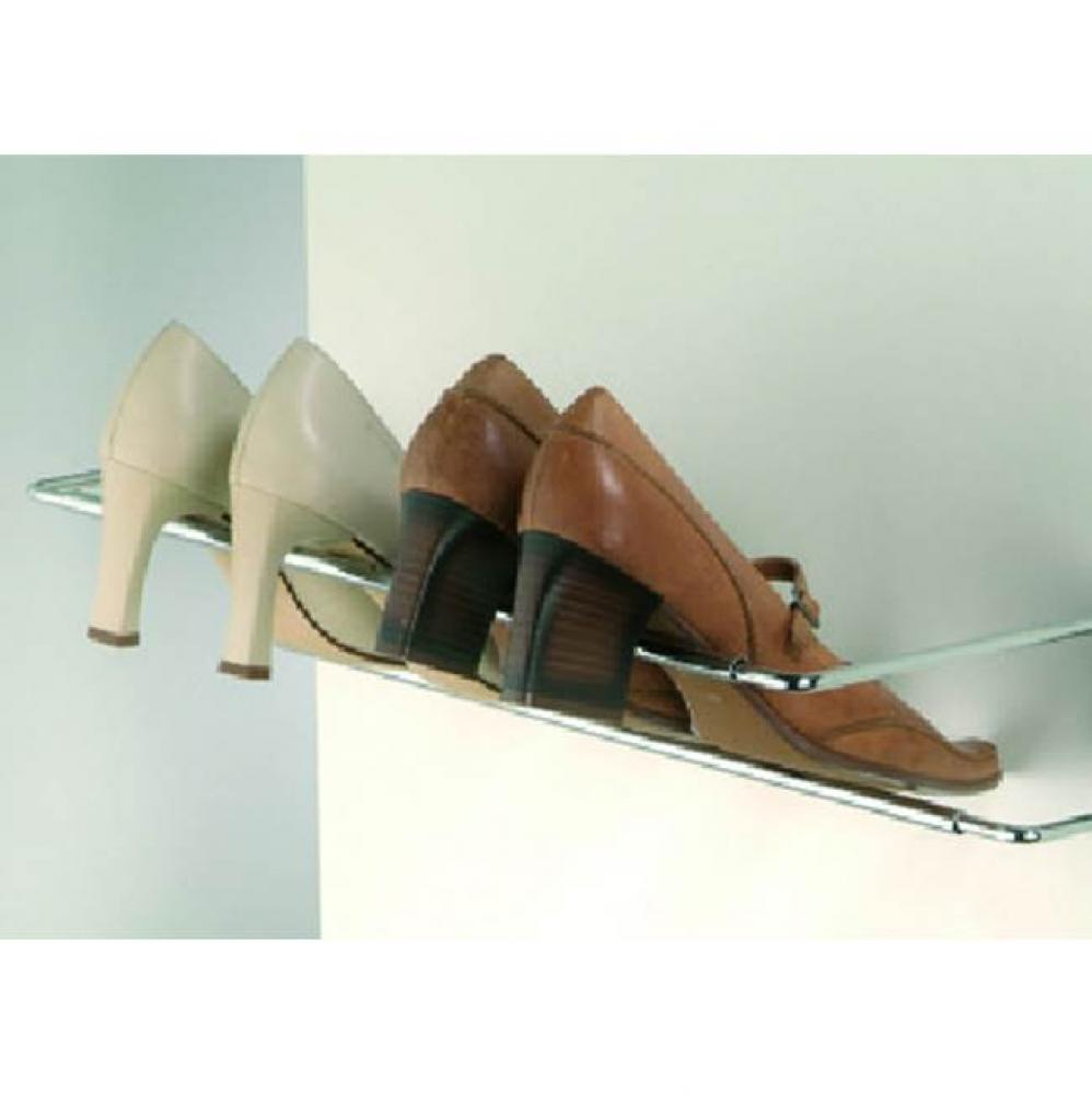 Shoe Rack St Chr/Pl Silver 460-750Mm