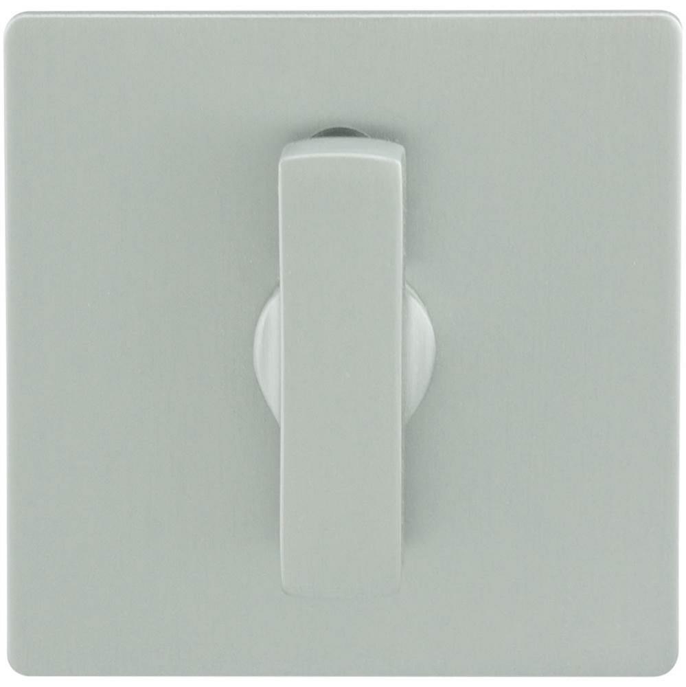 Barn Door Lock Bl100 Sq 2 1/4'' Us26D