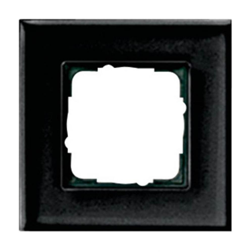 Esprit Cover Frame Gl Black 1-Gang