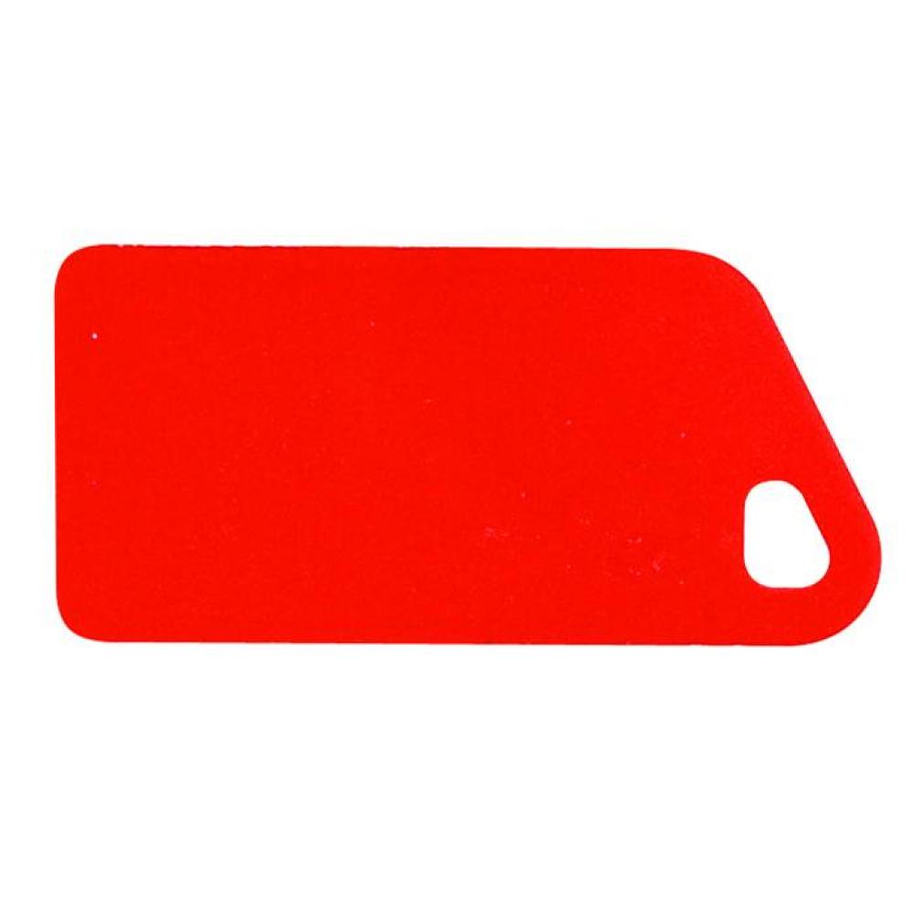 Key Tag Red Pro-Del Pl Tag-It 28X56Mm