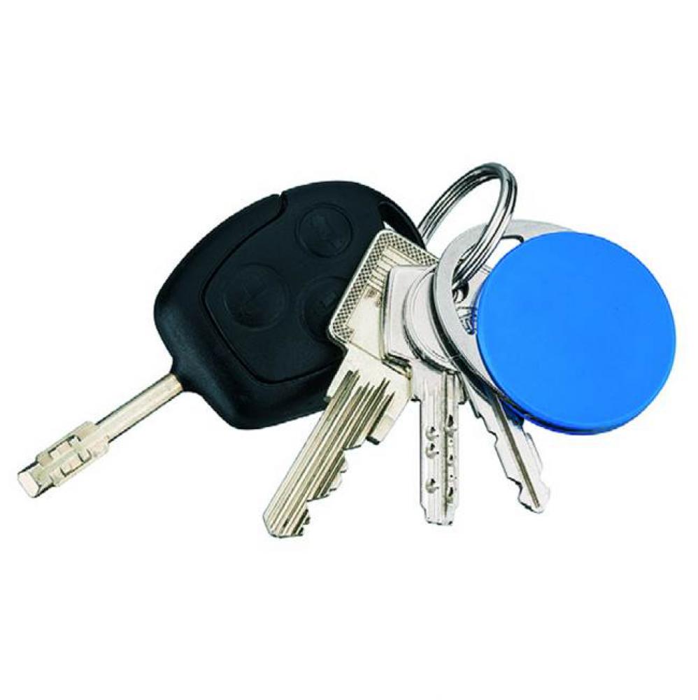 Key Tag Iso Pl Blue Matt 36Mm Diax5.3Mm