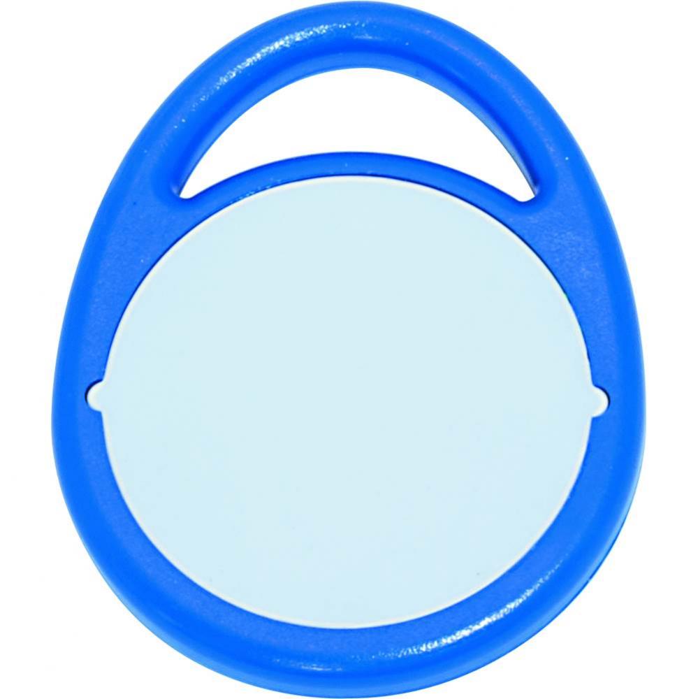 Key Fob Pl Blue 40Mm X30Mm Mifare