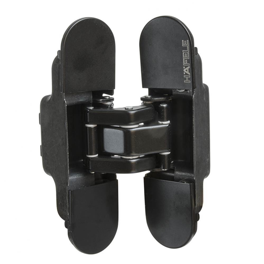 Concealed Hinge Steel Matt Black 60Kg