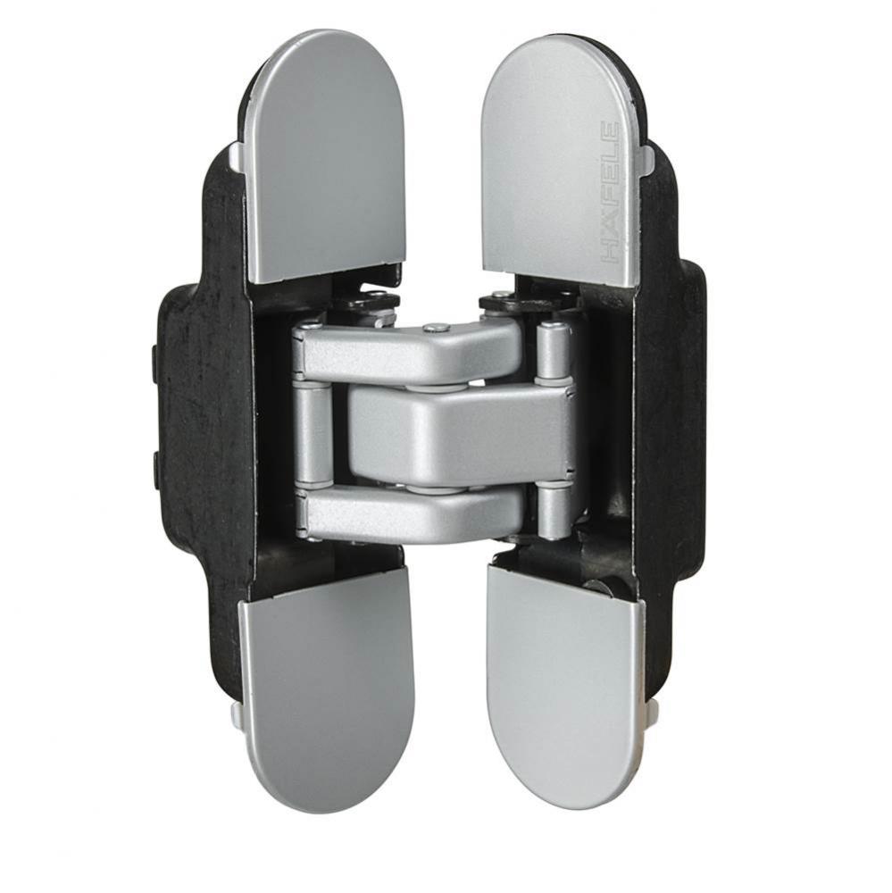 Concealed Hinge Steel Satin Chrome 60Kg