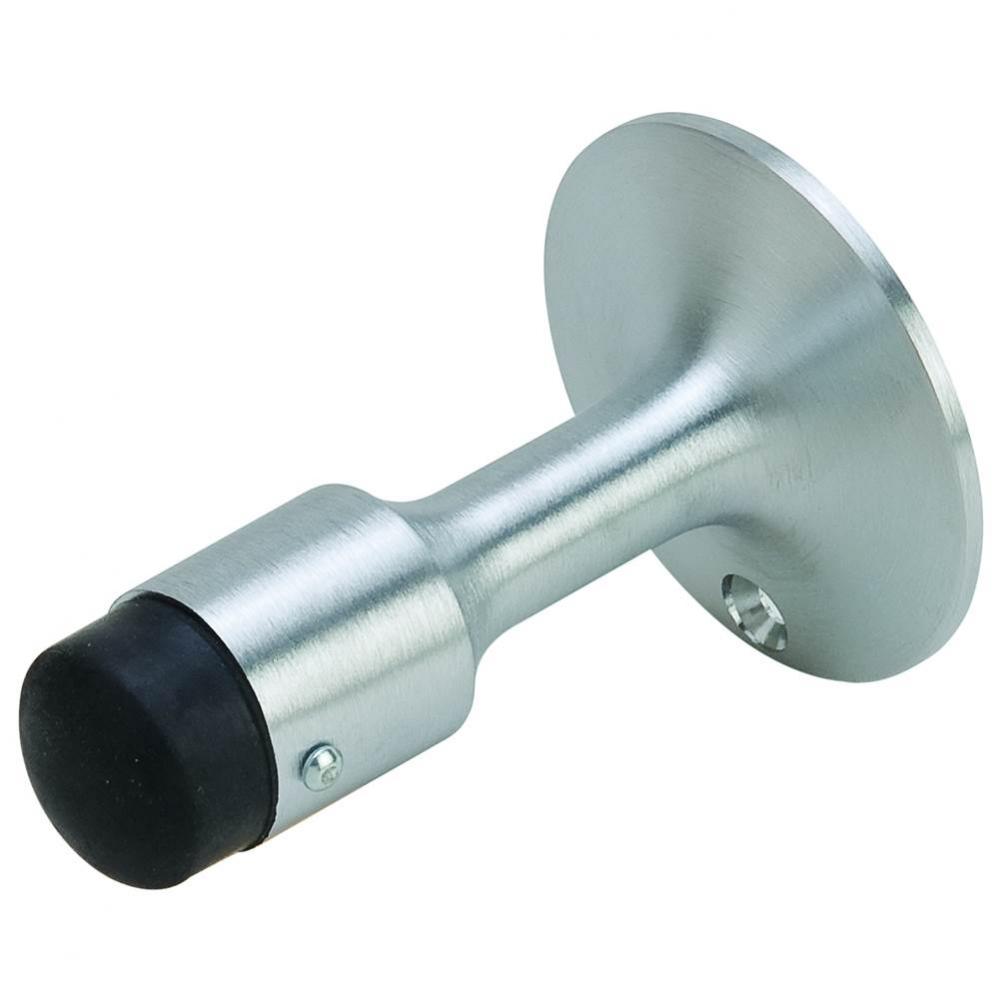 Wall Stop Mod Sw101 Brs Sat Chr/Vinl Bmp